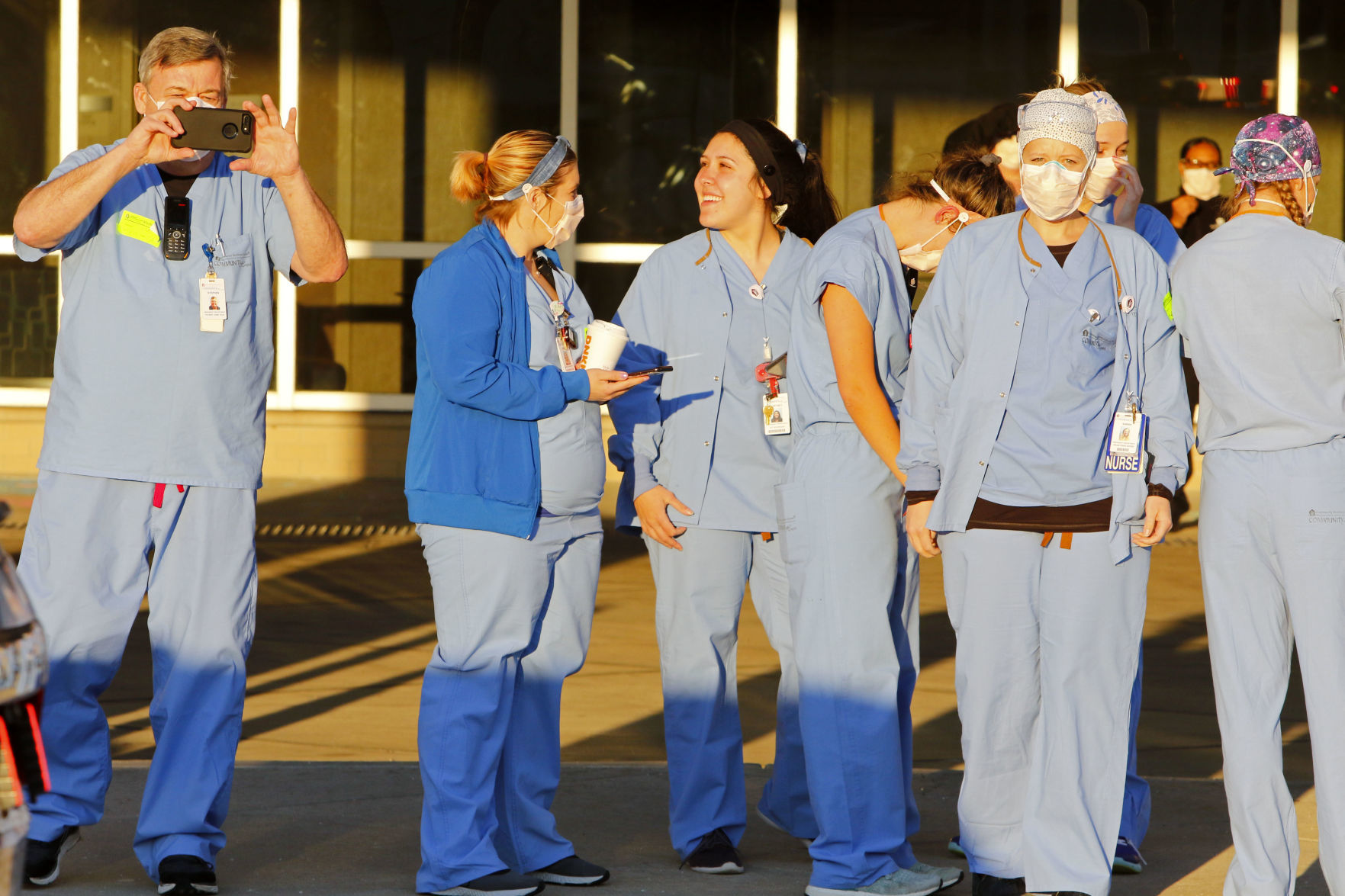 First responders recognize north Lake County health care workers